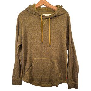 Levis Mens Hoodie Sz S NEW MSRP $99 Gold Heathered Streetwear Athleisure Sporty
